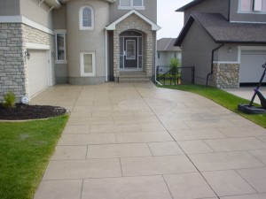 Hardscapes Stamped Driveway