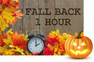 Time to turn the clocks back.