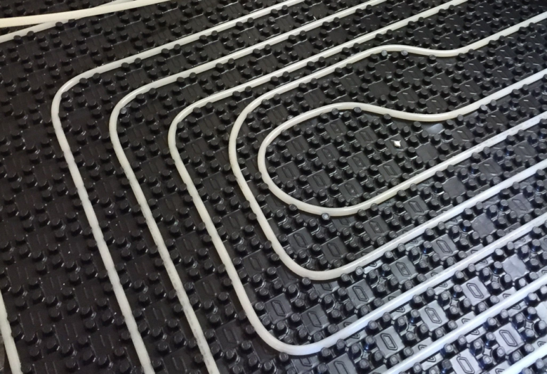 Concrete floor heating system Hardscaoes Inc. Calgary Concrete Floors