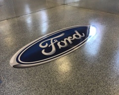 Custom concrete floors